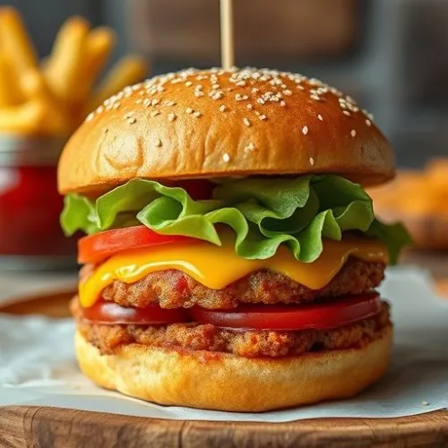 Crispy Burger